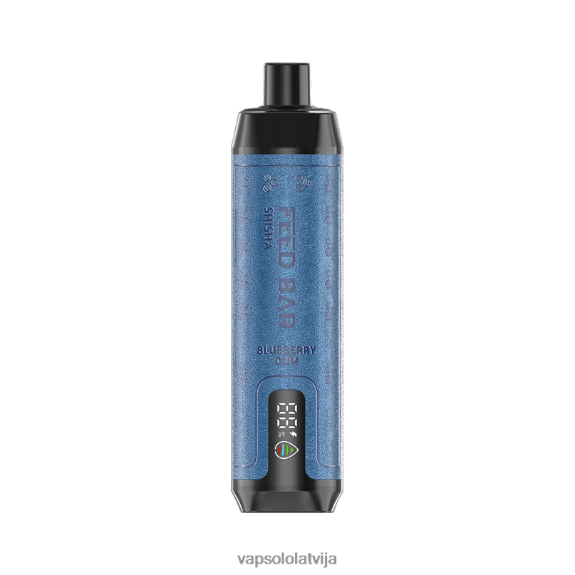 VapSolo Pods - melleņu gumija VapSolo SHISHA vienreizējās lietošanas vape X84044