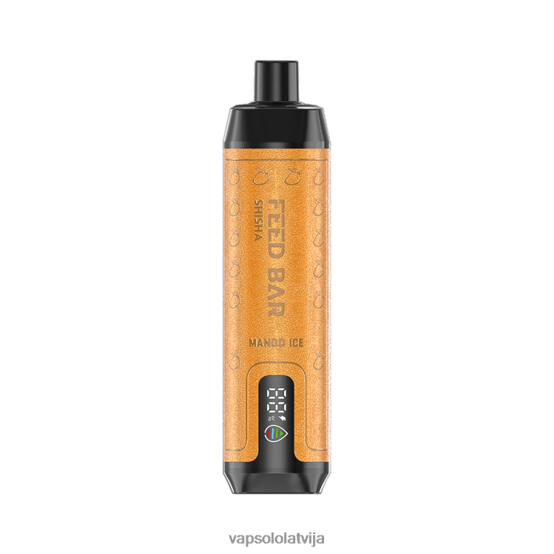 VapSolo Review - mango ledus VapSolo SHISHA vienreizējās lietošanas vape X84049