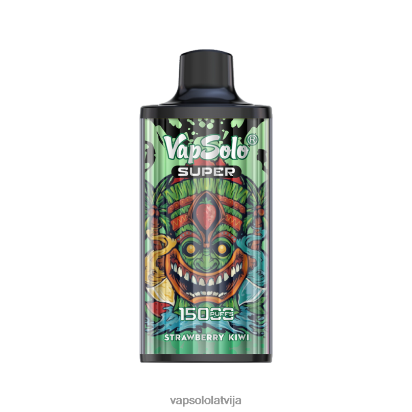 VapSolo Flavours - zemeņu kivi VapSolo SUPER vienreizējās lietošanas vape X840423