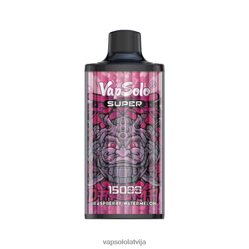 VapSolo Latvija - aveņu arbūzs VapSolo SUPER vienreizējās lietošanas vape X840419