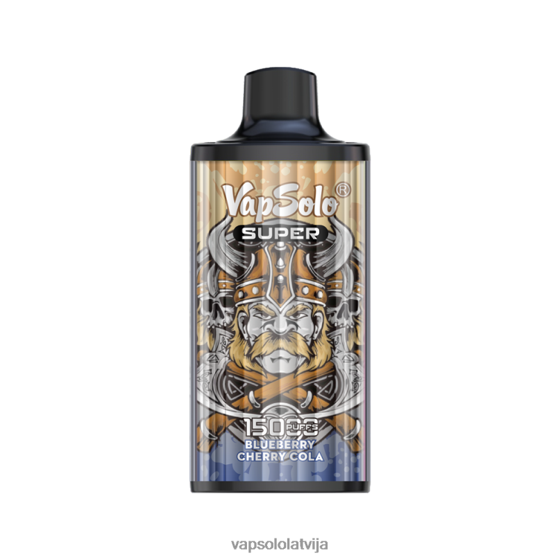 VapSolo Wholesale - melleņu ķiršu kola VapSolo SUPER vienreizējās lietošanas vape X840415